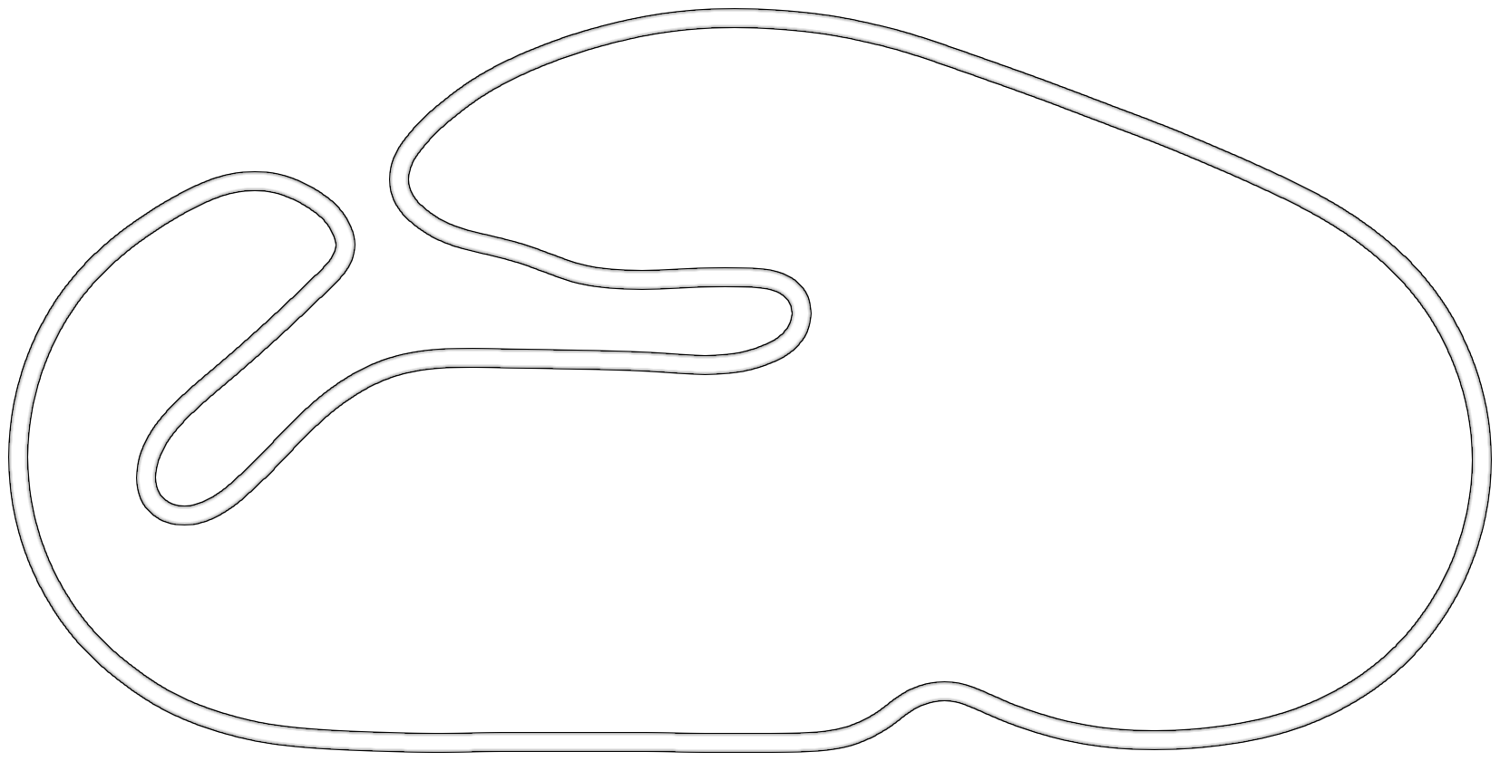 Daytona Road Course track